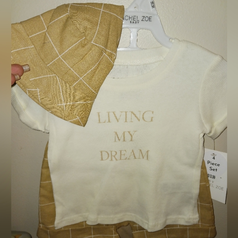Adorable boys size 18 months NWT 4 piece Rachel Zoe outfit